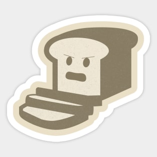 Pissed Off Bread Sticker